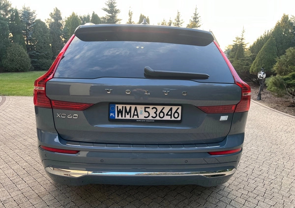 Volvo XC 60 cena 235500 przebieg: 12800, rok produkcji 2022 z Parczew małe 79